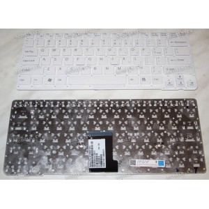 Keyboard Sony VPC-CA (p/n: 148953511) (White/Matte/US) белая матовая