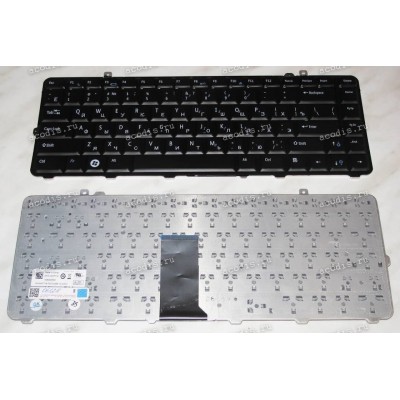 Keyboard Dell Studio 15, 1535, 1536, 1537 (Black/Matte/RUO) чёрная матовая