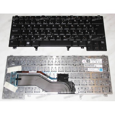 Keyboard Dell Latitude E6420 (Black/Matte/HU) чёрная матовая PointStick