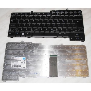 Keyboard Dell Inspiron 131L, 1501, 630m, 640m, 6400, 9400, E1405, E1505, E1705  / XPS M (Black/Matte/TR)