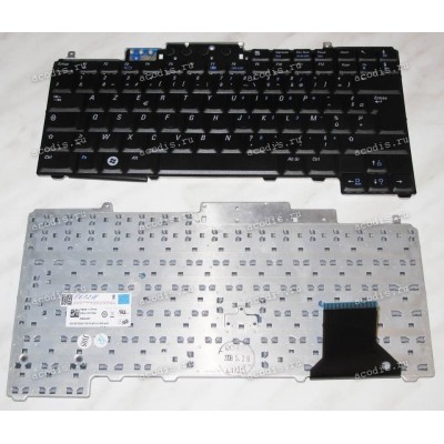 Keyboard Dell Latitude D531 (Black/Matte/FR) чёрная матовая