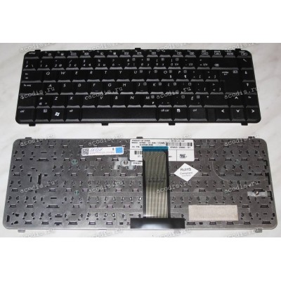 Keyboard HP/Compaq 510, 511, 515, 610, 615, CQ510,CQ511,CQ515,CQ610,CQ615,6530,6535 (Black/Matte/CA)