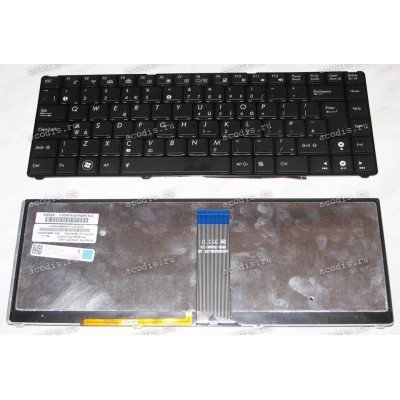 Keyboard Asus U20A (Black/Matte/LED/UK) чёрная матовая с подсветкой