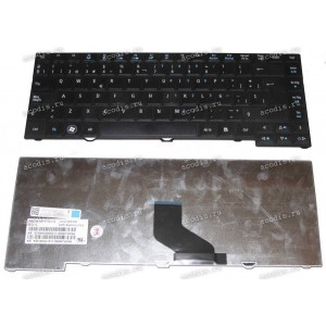 Keyboard Acer TravelMate 4750 (Black/Matte/SP) черная матовая