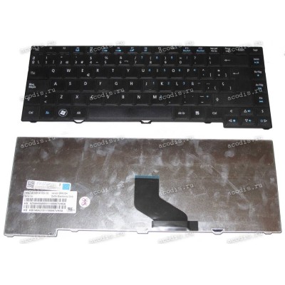 Keyboard Acer TravelMate 4750 (Black/Matte/SP) черная матовая