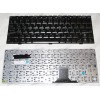 Keyboard Asus eeePC 1000, 1000H, 1000HE, 1000HA, 1000HD (Black/Matte-special/RUO) чёрная матовая с блёст.