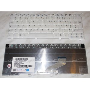 Keyboard Acer TravelMate 3000, 3002WTCi, 3010, 3020, 3022WTMi, 3030, 3040 (White/Matte/FR) белая матовая Keyboard Acer TravelMate 3000, 3002WTCi, 3010, 3020, 3022WTMi, 3030, 3040 (White/Matte/FR) белая матовая