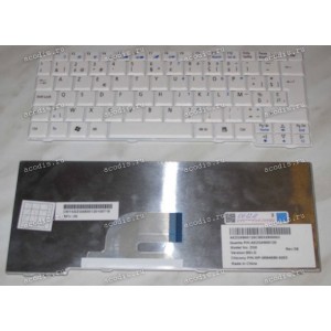 Keyboard Acer Aspire One 531, A110, A150, AOA150, AOD150, AOD250, D150, D250 (White/Matte/BE)