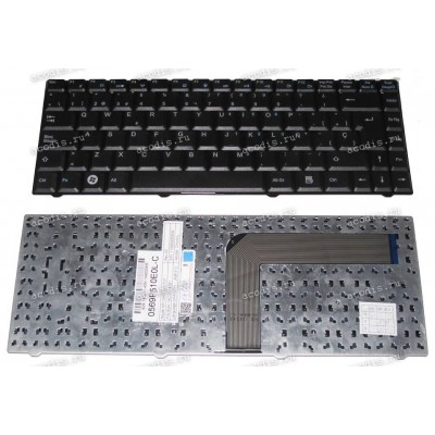 Keyboard Hasee L1400 MP-05696E0-F51, 82R-14L001-4091 (Black/Matte/SP) черная матовая