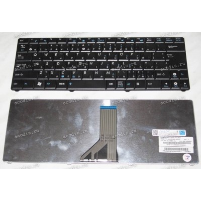 Keyboard --- Asus 12" 9J.N0Z82.10J, 0KN0-AH4JP03, 04GNPW5KJP00-3 (Black/Matte/JP) чёрная матовая