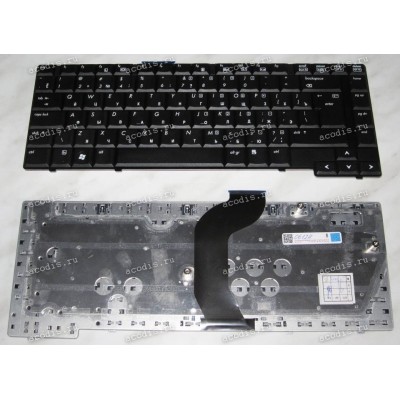 Keyboard HP/Compaq 6730B, 6735B (Black/Matte/RUO) черная матовая