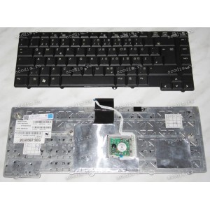 Keyboard HP/Compaq 6930P (Black/Matte/GR) черная матовая PointStick