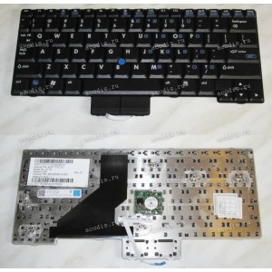 Keyboard HP/Compaq NC2400 (Black/Matte/US) чёрная матовая PointStick