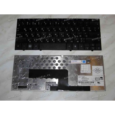 Keyboard HP/Compaq Mini 110-****, 1101 (Black/Matte/RUO) чёрная матовая