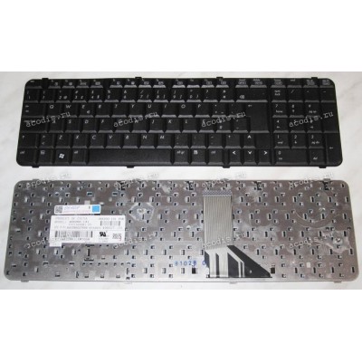 Keyboard HP/Compaq 6830S (Black/Matte/PO) черная матовая