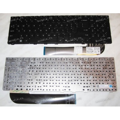 Keyboard HP/Compaq ProBook 4530s, 4535s, 4730s (Black/Matte/US) черная матовая