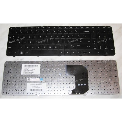 Keyboard HP/Compaq Pavilion G7, G7-1000, G7-1*** (Black/Matte/US) черная матовая