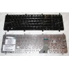 Keyboard HP/Compaq dv8-1010, HDX X18, HDX18 (Black/Glossy/AR) чёрная глянцевая
