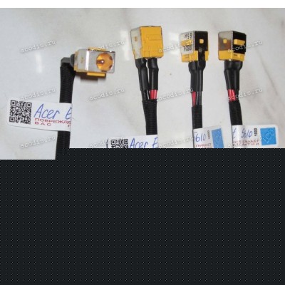 DC Jack Acer Extensa 5220*, 5420*, 5610*, 5620*, 7620, TravelMate 5310, 5320, 5520*, 5710*, 5720* + cable 70 mm + 5 pin
