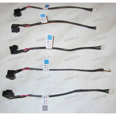 DC Jack Samsung NP-R518, R519 + cable  140 mm + 4 pin