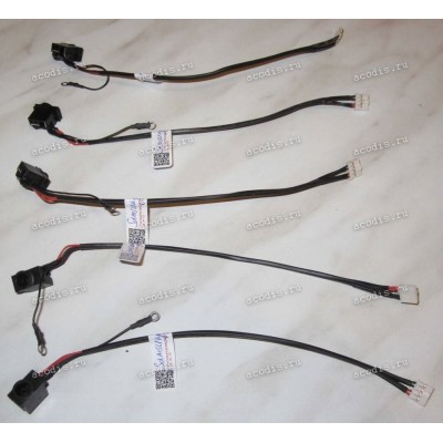 DC Jack Samsung NP-Q320, R520, R522, R620 + cable 165 mm + 4 pin