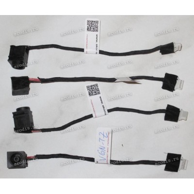 DC Jack Sony VGN-TZ + cable 90 mm + 6 pin