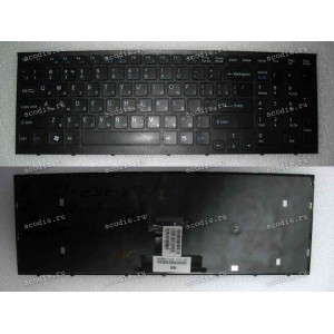 Keyboard Sony VPC-EB (p/n:148792871, A1773538A) (Black-Black/Matte/RUO) чёрная в чёрной рамке матовая русифицированная Keyboard Sony VPC-EB (p/n:148792871, A1773538A) (Black-Black/Matte/RUO) чёрная в чёрной рамке матовая русифицированная