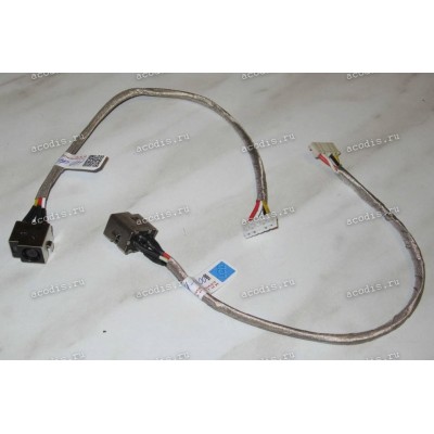 DC Jack HP Pavilion dv7-1000 + cable 215 mm + 5 pin (DC301004S00)