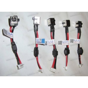DC Jack Toshiba Satellite P205, P205D, X205 + cable 80 mm + 4 pin