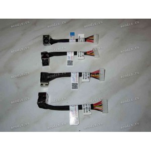 DC Jack HP/Compaq CQ50, CQ510, CQ511, CQ60 + cable 65 mm + 6 pin DC Jack HP/Compaq CQ50, CQ510, CQ511, CQ60 + cable 65 mm + 6 pin