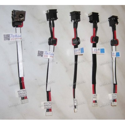 DC Jack Toshiba Satellite E105-S1402, E105-S1602, E105-S1802 + cable + 4 pin