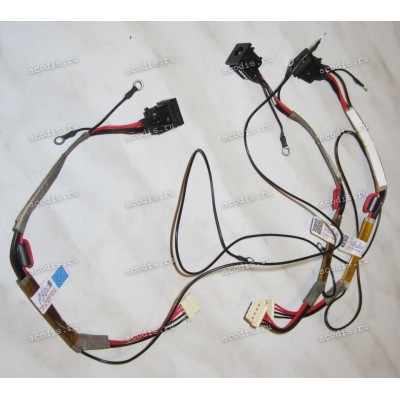 DC Jack Toshiba Satellite P300, P305D, U300, U305 + cable 210 mm + 4 pin + ground*2