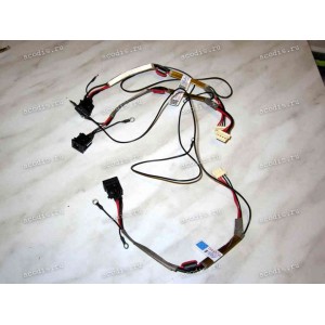 DC Jack Toshiba Satellite P300, P305D, U300, U305 + cable 210 mm + 4 pin + ground*2