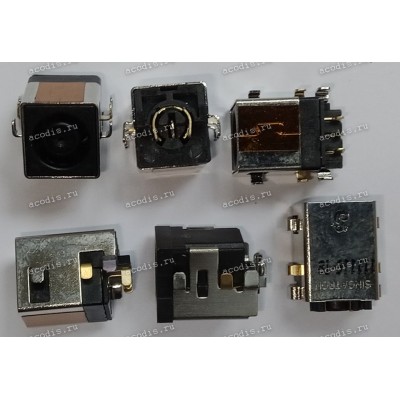 DC Jack= HP/Compaq NC8430, NW8440, NW9440, NX7300, NX7400, NX8420, NX9410, NX9420, NX9420FF, Mini 2100, 2133, 2140
