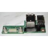 DC Jack board Dell XPS M1530 PowerBoard + 2*USB DH3 Left I/O Board 
