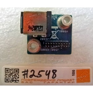 DC Jack board Asus G75VW, G75VX (p/n 90R-N2VDC1000-E01, 90R-N2VDC1000Y, 60N0MBJ10E01, 69N0NQC1C01(01), 60-NLEDOY000-C01)