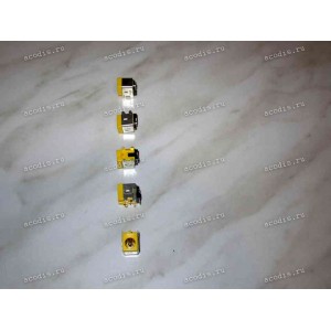 DC Jack= Toshiba Satellite 1105, 1110-S153, 1115-S103, 1115-S104, 1115-S107, 1115-S123 жёлтые