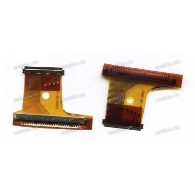Переходник 30pin 32mm flat к кабелю + LED на шлейфе на 40pin 20mm к матрице (TD/AK-LED40-30-141)