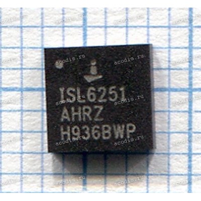 Микросхема Intersil ISL6251, ISL6251A, ISL6251AHRZ QFN-28 (контроллер заряда батареи)