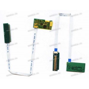 Переходник 30pin 32mm flat к кабелю + LED на шлейфе на 40pin 20mm к матрице (TD/AK-LED40-30-141/DC-WX5-AT15)