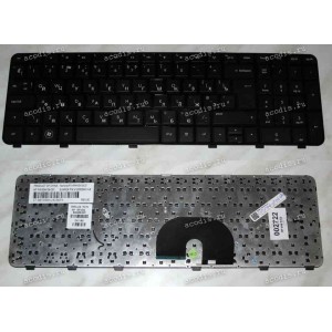 Keyboard HP/Compaq dv6-6000 (Black/Glossy/RUO) черная глянцевая