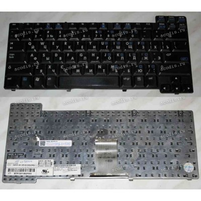 Keyboard HP/Compaq NX5000 Б/У (Black/Matte/RUO) черная матовая русифицорованная