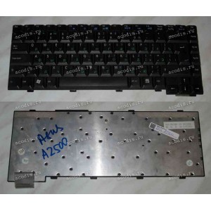 Keyboard Asus A2, A2H, A2K, A2000D1, A2000G, A25, A2500, A2500H, A28S, L5, L5G, L5GA, L5GM, L5GX Б/У (Black/Matte/RUO) чёрн. мат