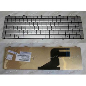 Keyboard Asus N55, N55S, N55SF, N55SL, N75, N75S, N75SF, N75SL, X5QS, X5QSF, PRO7DS, PRO7DSF, PRO7DSL, X7DS, X7DSF, X7DSL (p/n: 0KNB0-7200RU00) (Silver/Matte/RUO) серебристая матовая Keyboard Asus N55, N55S, N55SF, N55SL, N75, N75S, N75SF, N75SL, X5QS, X5QSF, PRO7DS, PRO7DSF, PRO7DSL, X7DS, X7DSF, X7DSL (p/n: 0KNB0-7200RU00) (Silver/Matte/RUO) серебристая матовая