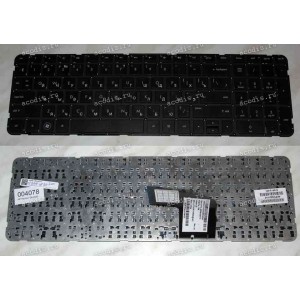 Keyboard HP/Compaq Pavilion G6-2000 (Black/Matte/RUL) черная матовая русифицированная