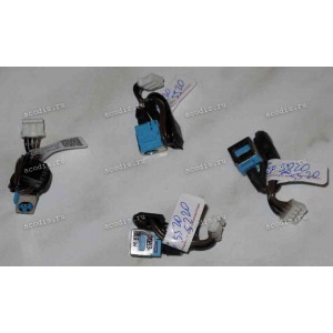 DC Jack Acer Aspire 5220, 5220G, 5310, 5320, 5520, 5520G, 5530, 5530G, 5720, 7220, 7520, 7520G + cable 75 mm + 4 pin синие