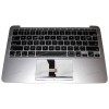 Keyboard Apple MacBook 11.6" A1370(2011), A1465(2012) with 11,6 TOPCASE w/o touchpad Америка Горизонтальный ENTER (Black/Matte/LED/US) чёрная матовая