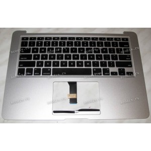 Keyboard Apple MacBook 13.3" A1369(2011), A1466(2012) with 13,3 TOPCASE w/o touchpad Америка Горизонтальный ENTER (Black/Matte/LED/US) чёрная матовая