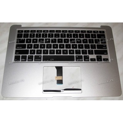 Keyboard Apple MacBook 13.3" A1369(2011), A1466(2012) with 13,3 TOPCASE w/o touchpad Америка Горизонтальный ENTER (Black/Matte/LED/US) чёрная матовая