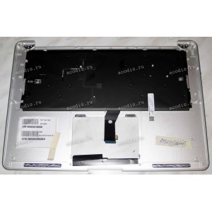 Keyboard Apple MacBook 13.3" A1369(2011), A1466(2012) with 13,3 TOPCASE w/o touchpad Америка Горизонтальный ENTER (Black/Matte/LED/US) чёрная матовая